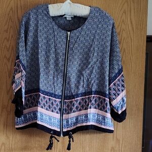 Zipper Jacket by CJ Banks